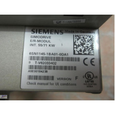 Siemens 6SN1145-1BA01-0DA1 Simodrive 611 Infeed Module Siemens 6SN1145-1BA01-0DA1 Simodrive 611 Infeed Module