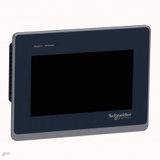 Schneider HMISTW6400 7" Touch Panel Display – Dual Ethernet, USB Host & Device, 24VDC