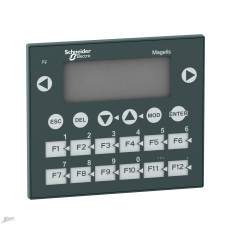 Schneider XBTR410 Small Panel with Keypad - Green Matrix Screen - 122 x 32 Pixels - 24V DC